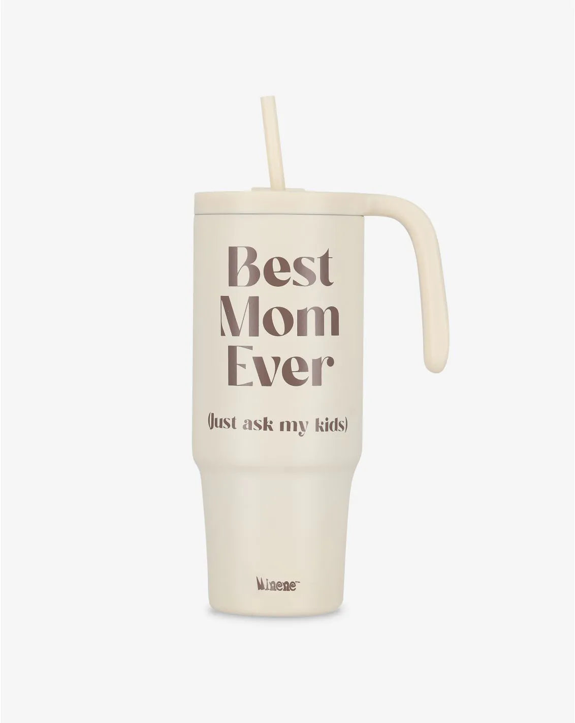 כוס תרמוס גדולה - שמנת