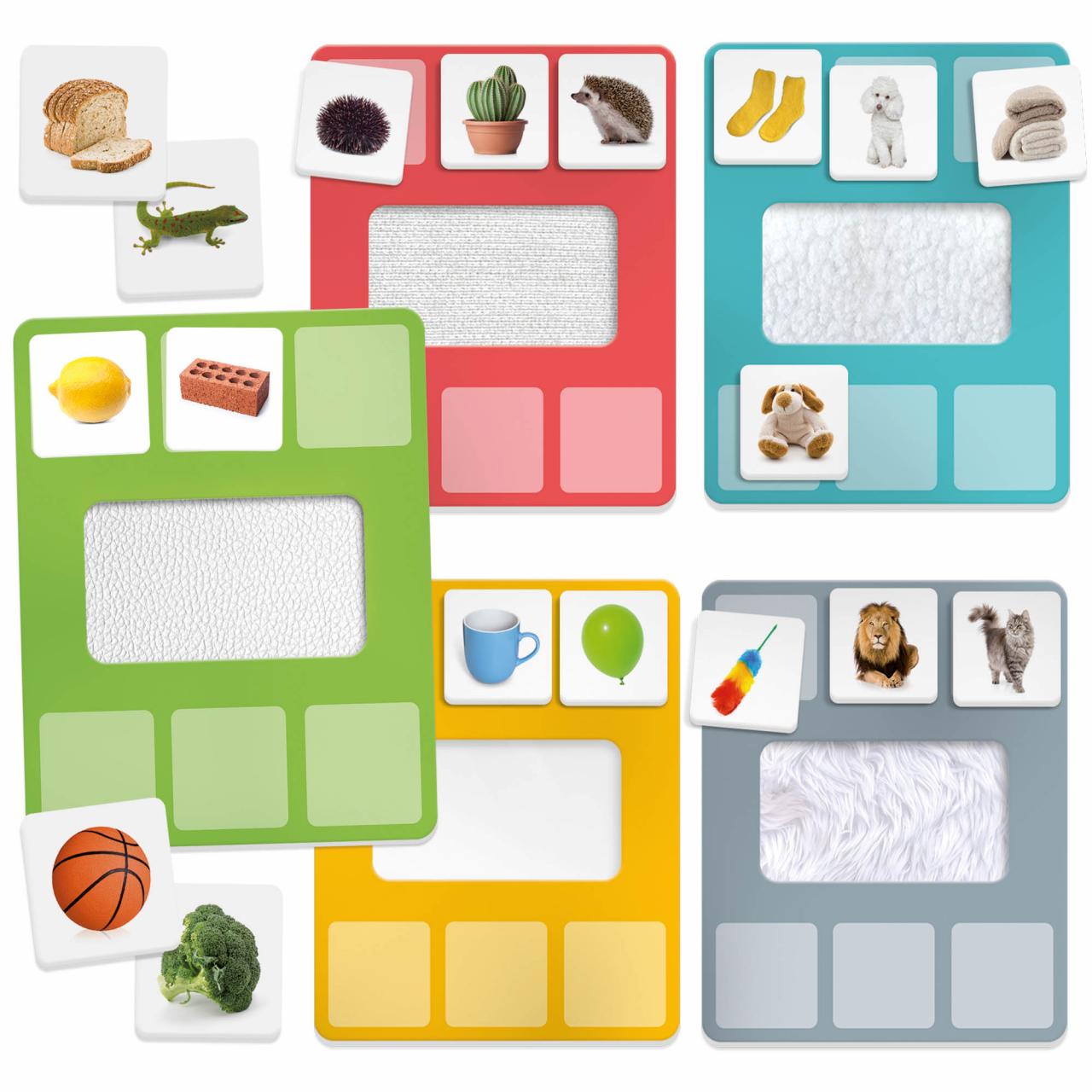 בינגו איך זה מרגיש? (מונטסורי) בינגו תחושות! HEADU