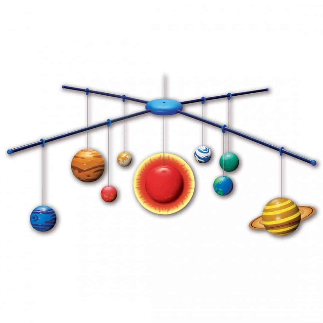 מובייל מערכת השמש תלת מימדי