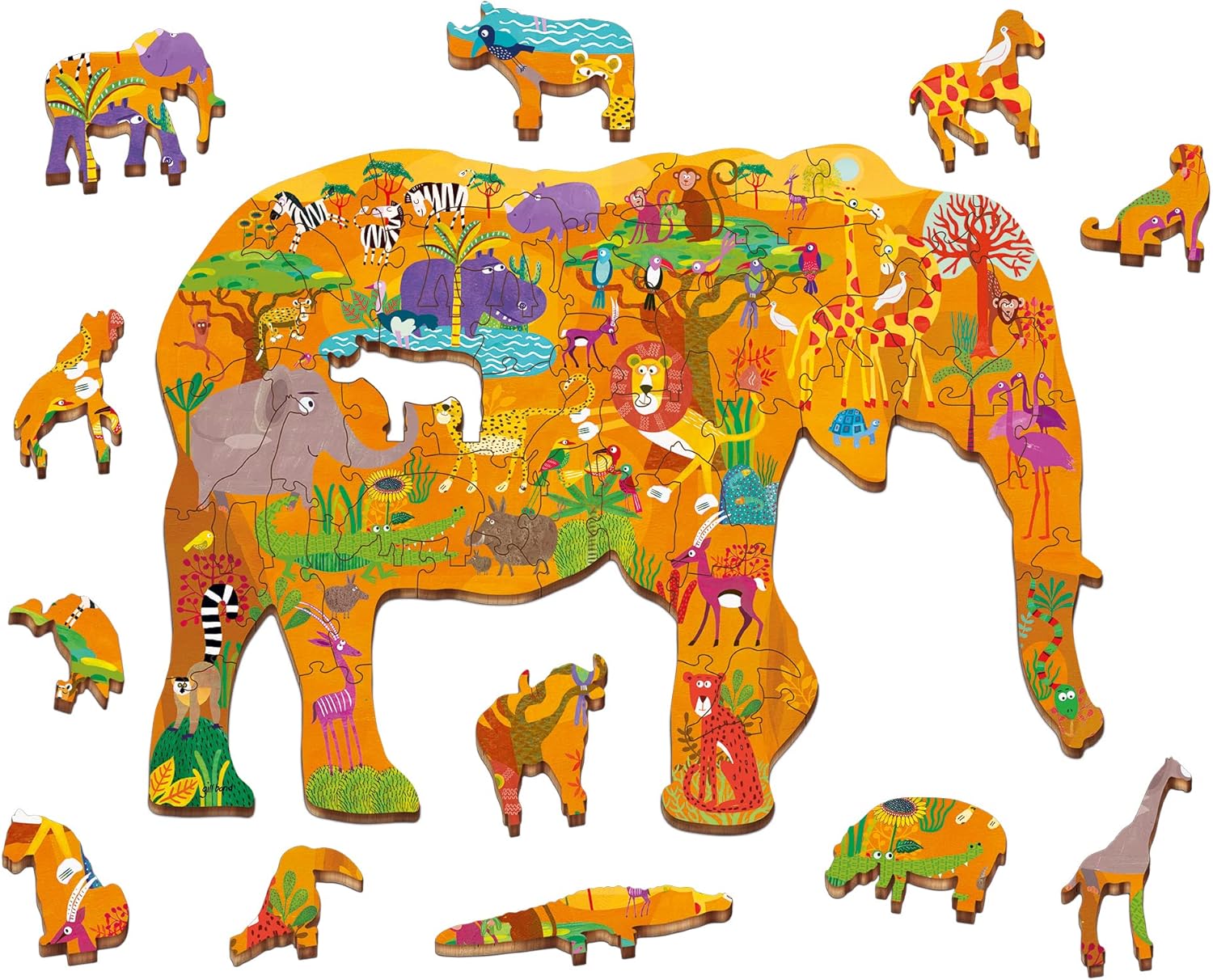 פאזל פיל ענק