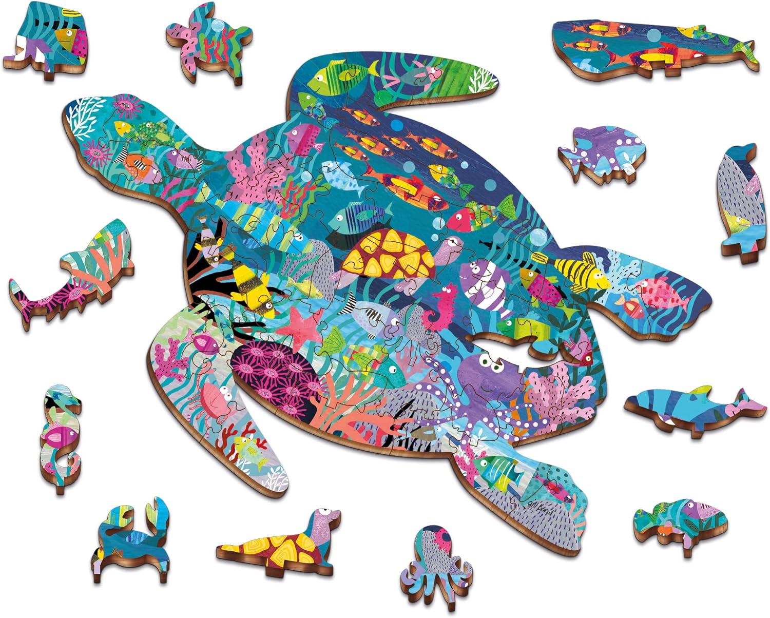 פאזל עולם הים