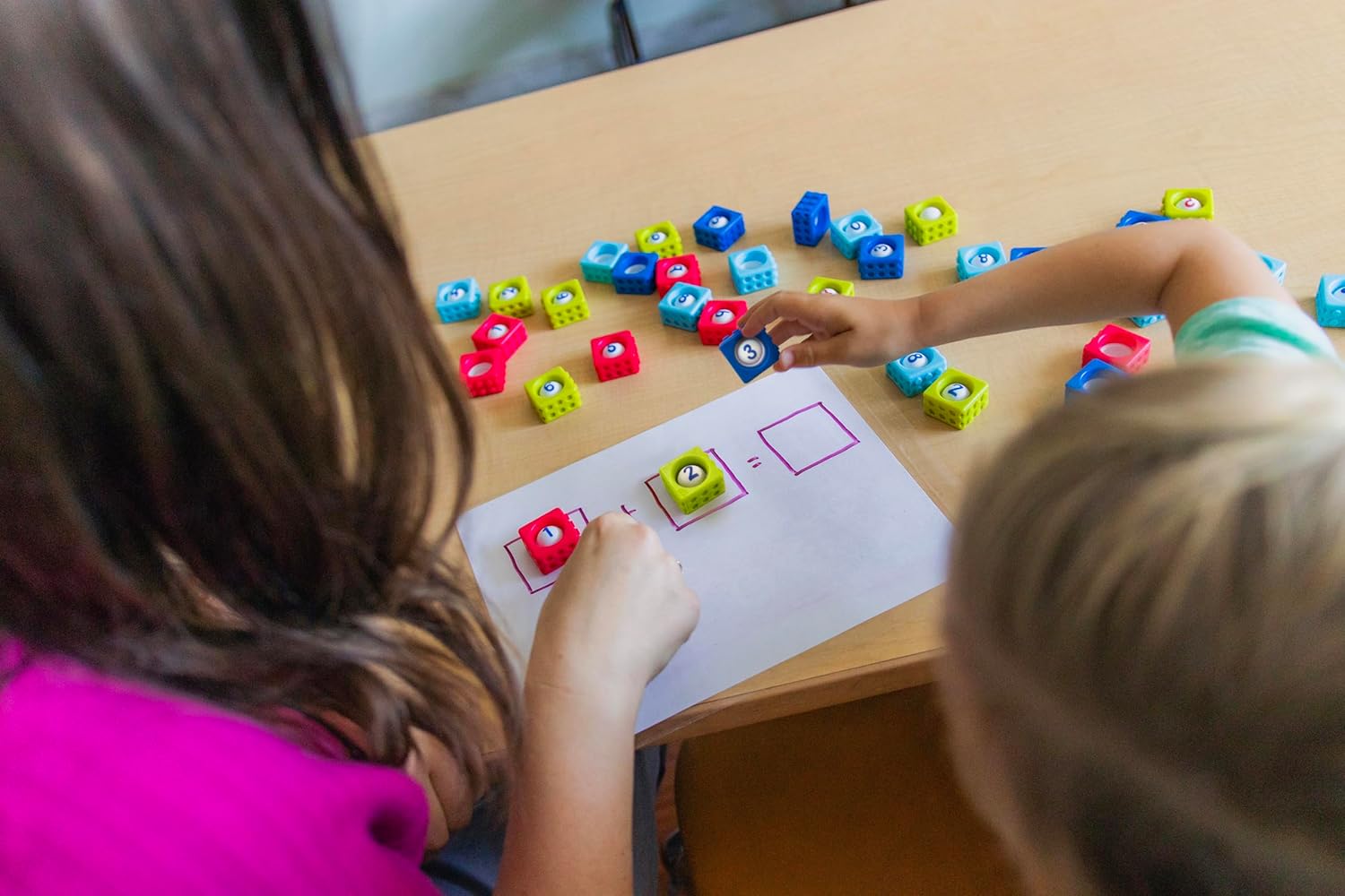 קוביות פופיט - מספרים וכישורי מתמטיקה בסיסיים (42 חלקים)