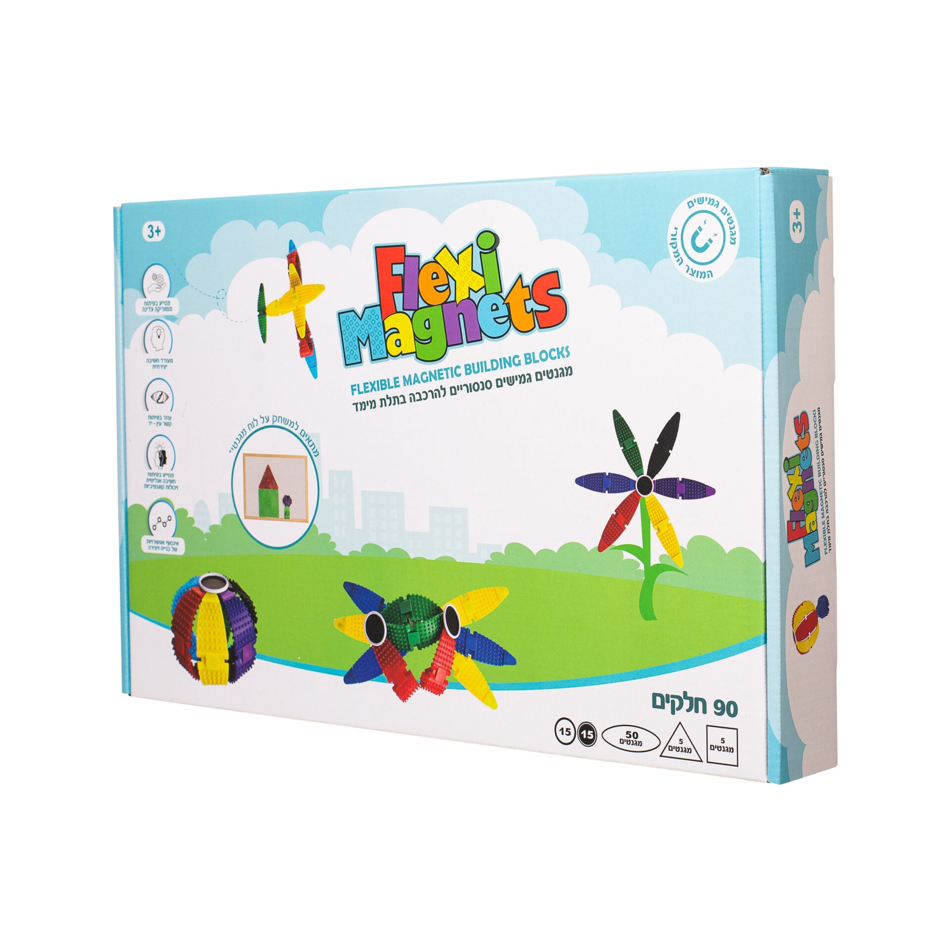 FlexiMagnets – מגנטים גמישים סנסוריים להרכבה בתלת מימד