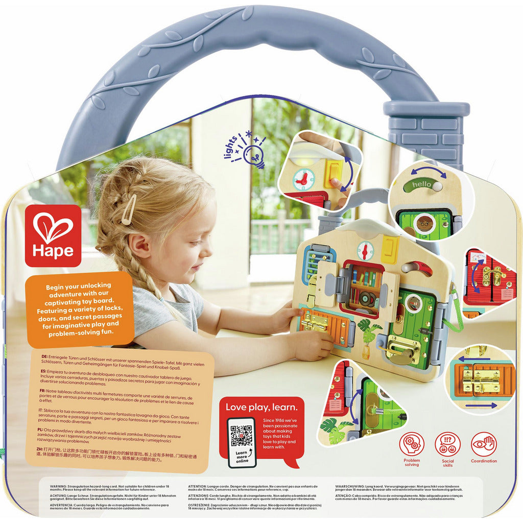 לוח מנעולים אינטראקטיבי מבית HAPE