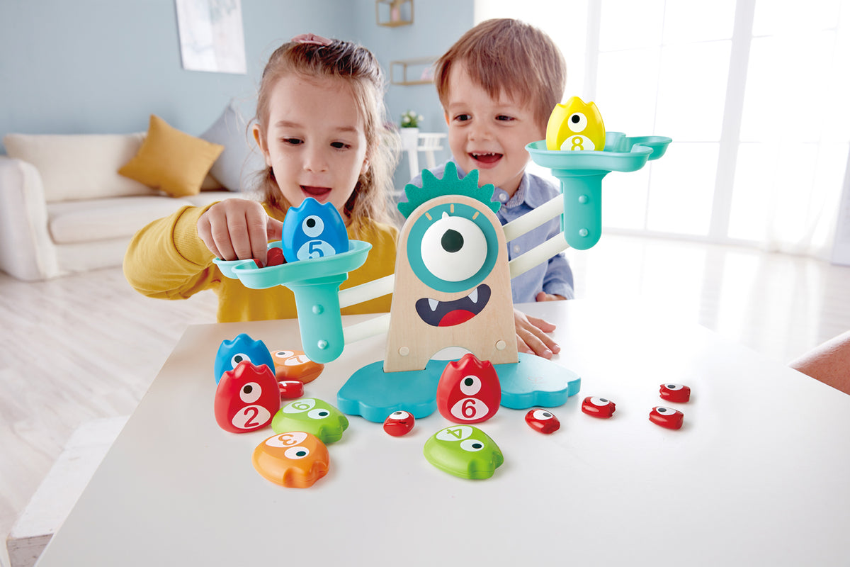 משחק חשבון - מפלצת על המאזניים HAPE